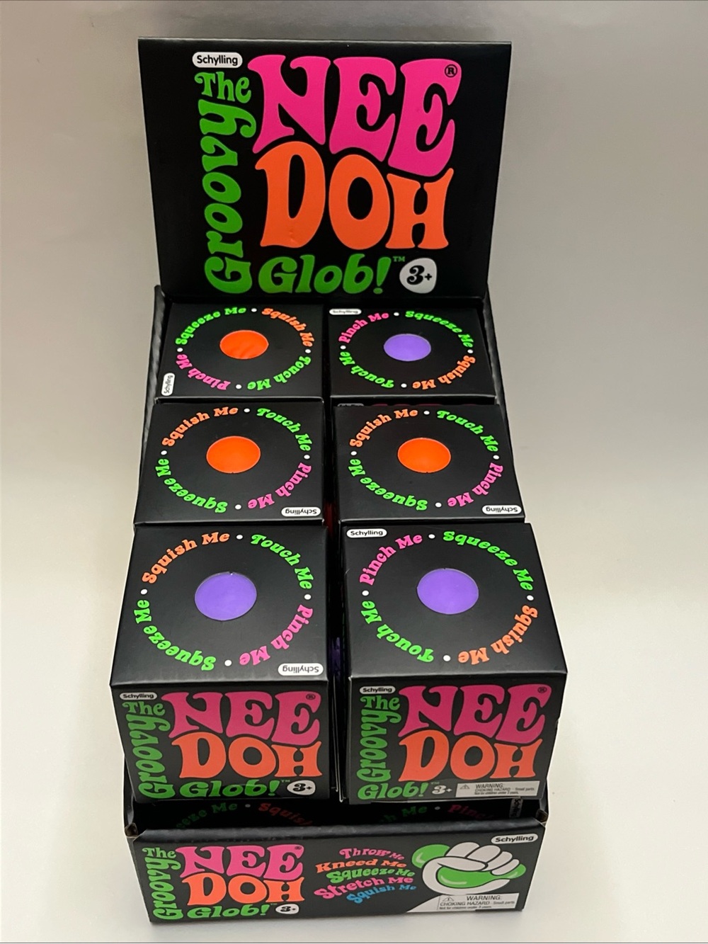 Needoh Groovy Glob Lot Of 12
